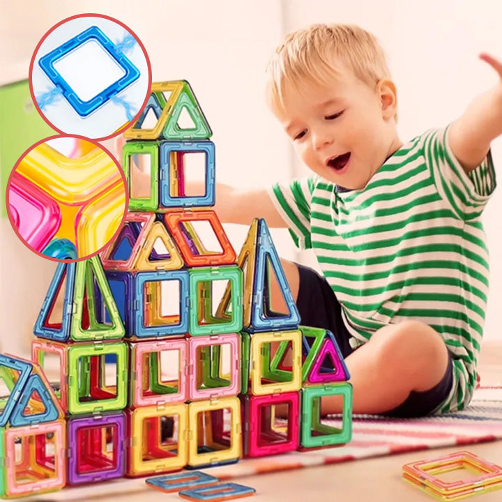 Jeu de construction magnétique "Build-Bloc™"