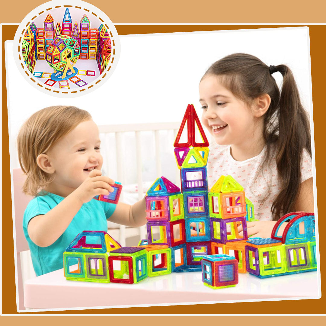 Jeu de construction magnétique "Build-Bloc™"