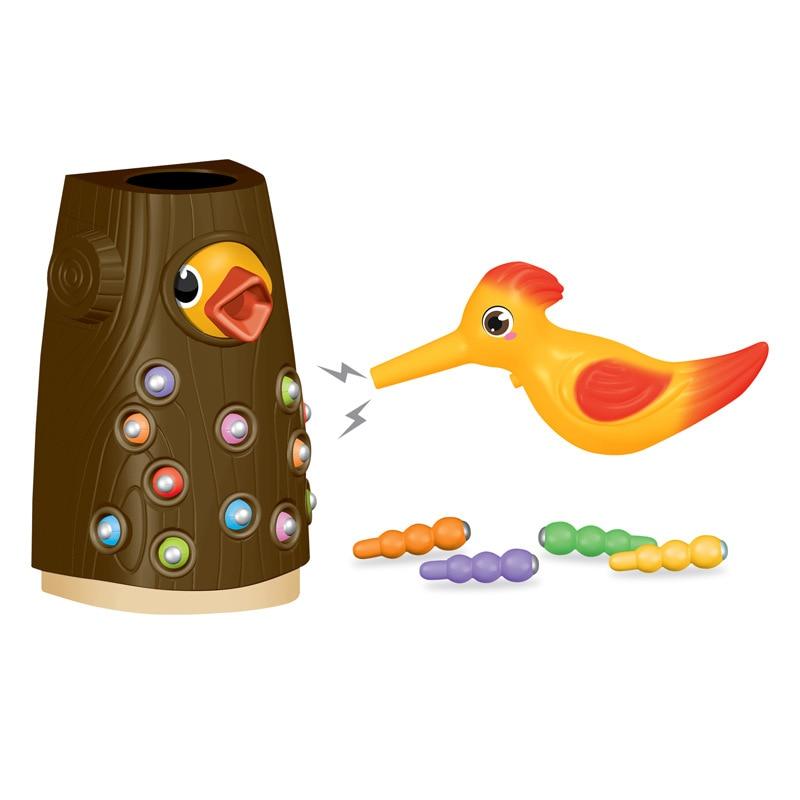 Jouets de pic magnétique attrape-ver | jeux enfants