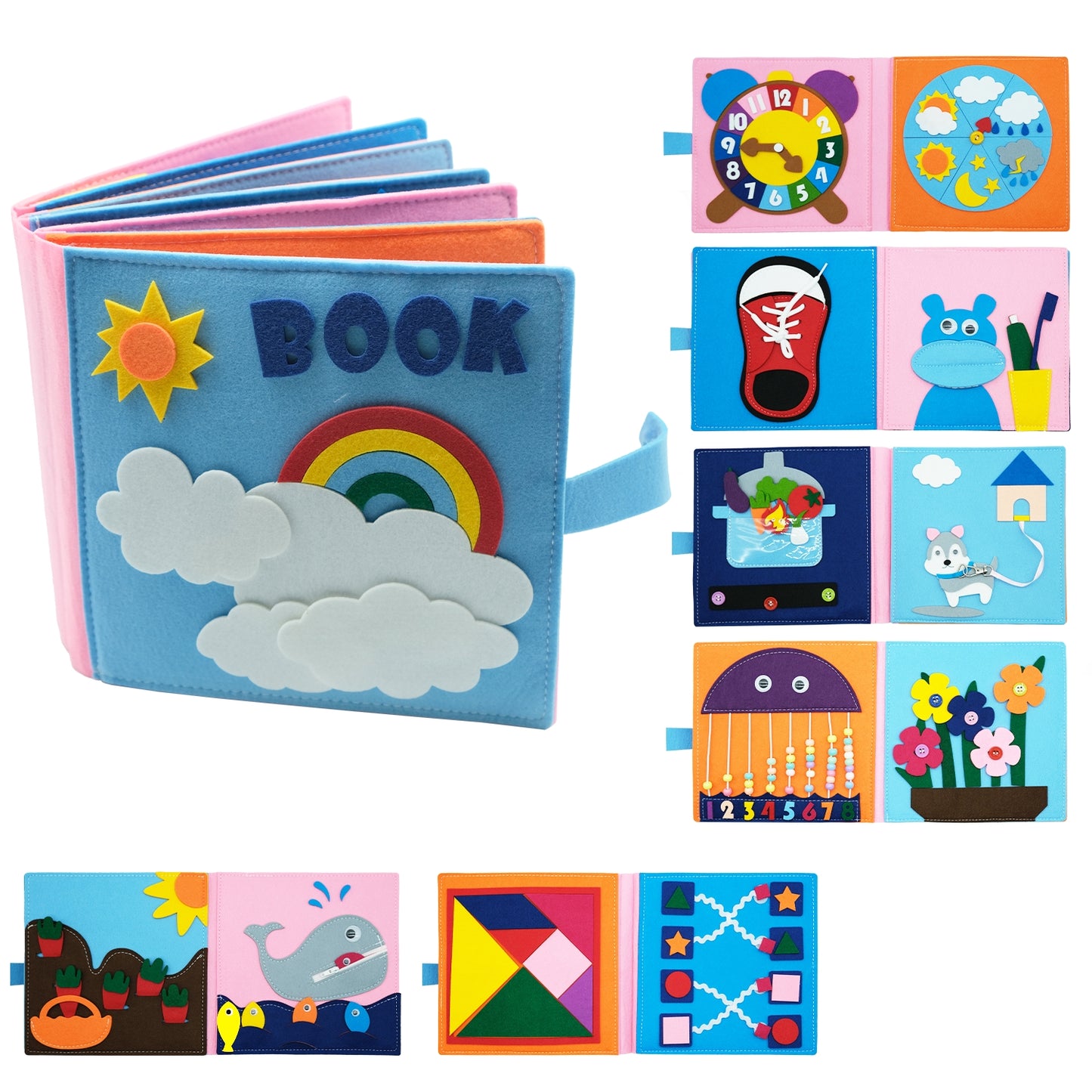 livre en tissu